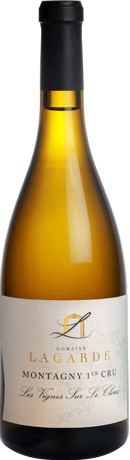 Domaine Lagarde, en Bourgogne, France. Montagny 1er cru « Les Vignes sur le Cloux »